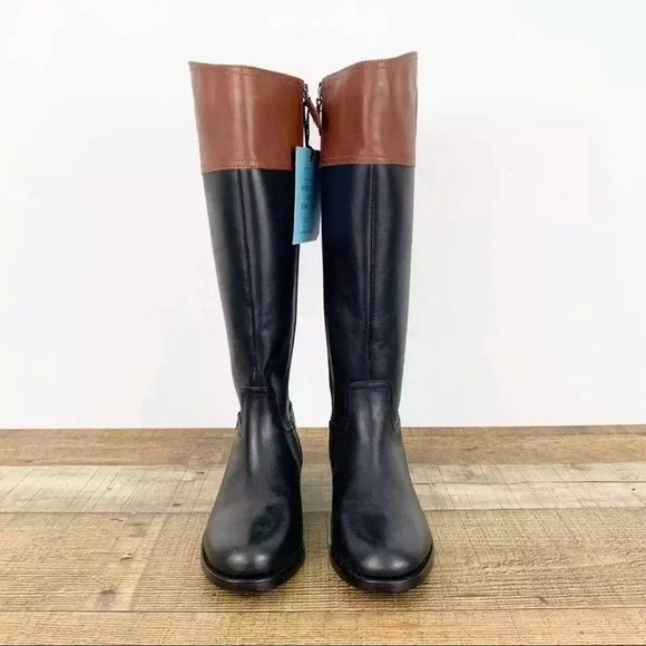 Antonio Melani Tall Genuine Leather Riding Boots - Picture 7 of 13